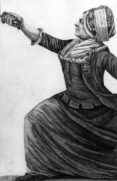 シェバリエデオンドボーモン、1813年 作： Charles Jean Robineau